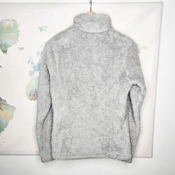 Patagonia Jacket Los Gatos Fleece Smolder Gray Quarter Zip Sweater Size Small - Picture 5 of 9